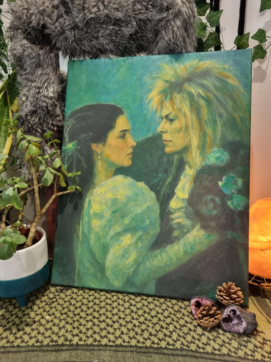 Labyrinth Ballroom Scene - As The World Falls Down - Painting Prints