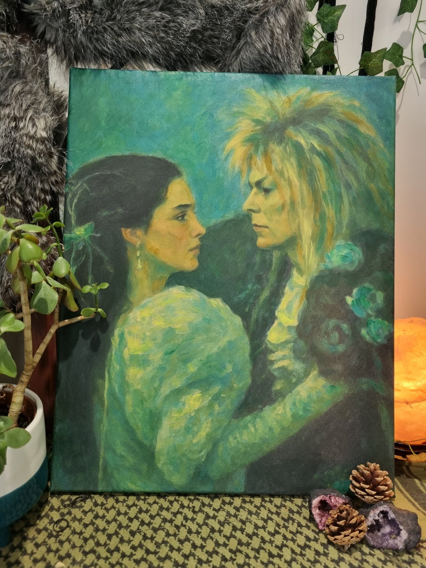 Labyrinth Ballroom Scene - As The World Falls Down - Painting Prints